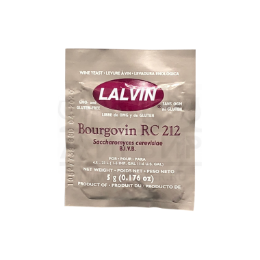 Винные дрожжи Lalvin "Bourgovin RC212", 5 г 