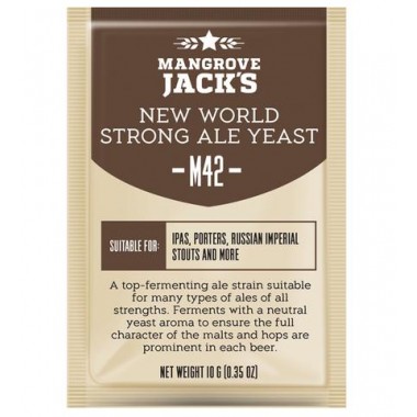Дрожжи Mangrove Jacks New World Strong Ale M42, 10 гр