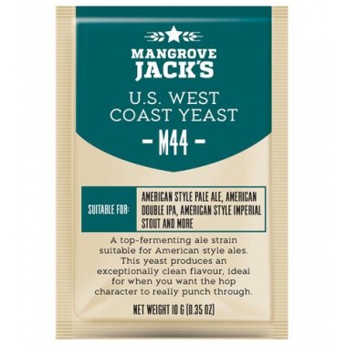 Дрожжи Mangrove Jacks US West Coast M44, 10 гр