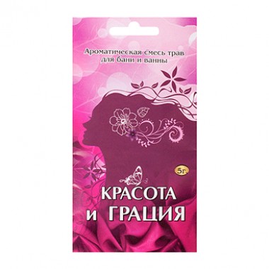 Травы для бани и ванны "Красота и грация" 25 гр