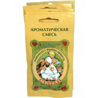 Травы для бани и ванны "Султан" 25 гр